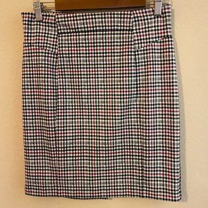 Michael Kors Short Pencil Skirt - Plaid